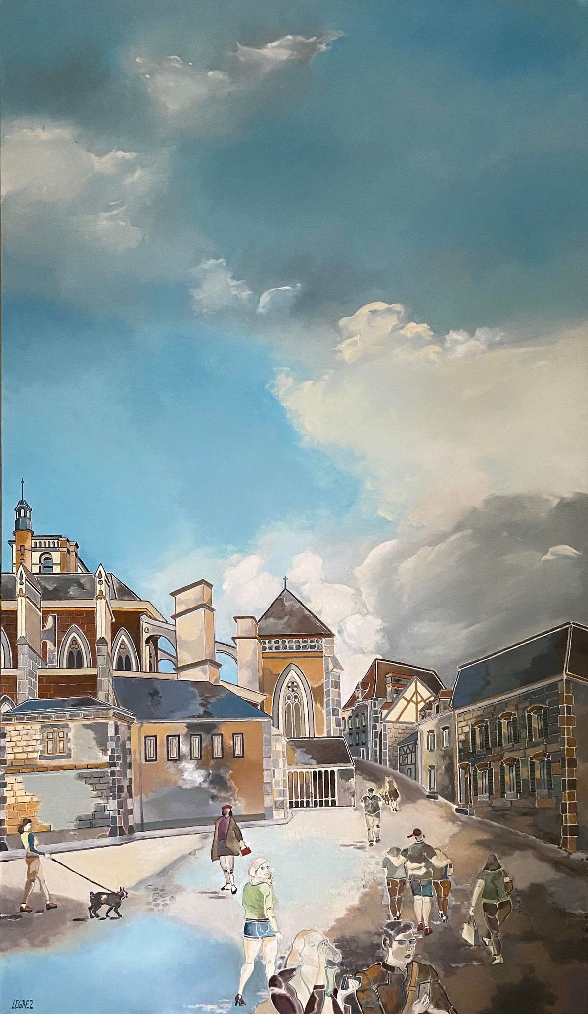 Joigny - Place Saint Thibault